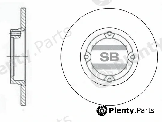 Hi-Q SD3002 — Brake Disc