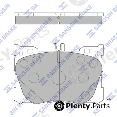 Hi-Q SP1871 — Brake Pad Set, disc brake