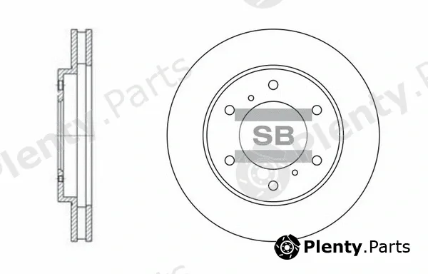 Hi-Q SD4311 — Brake Disc