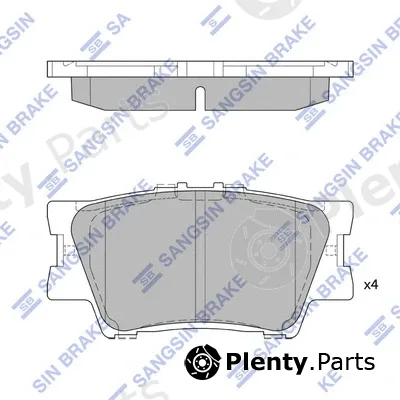 Hi-Q SP2081 — Brake Pad Set, disc brake
