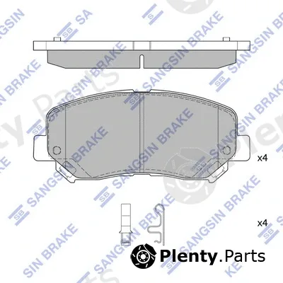 Hi-Q SP4322 — Brake Pad Set, disc brake