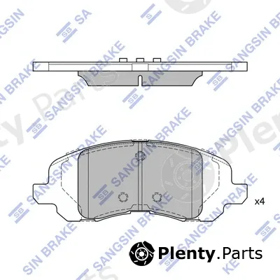 Hi-Q SP4276 — Brake Pad Set, disc brake
