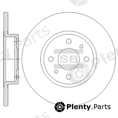 Hi-Q SD5508 — Brake Disc
