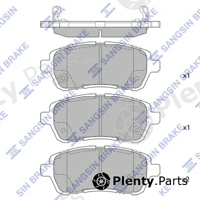 Hi-Q SP2113 — Brake Pad Set, disc brake