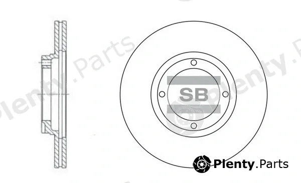Hi-Q SD1001 — Brake Disc