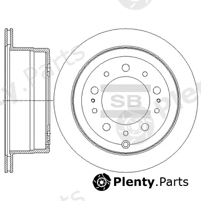 Hi-Q SD4036 — Brake Disc
