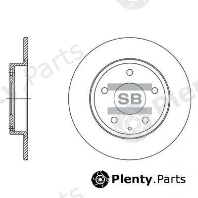 Hi-Q SD4422 — Brake Disc