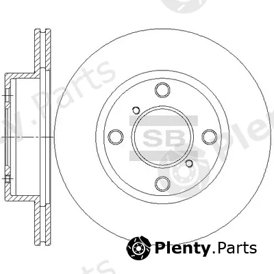 Hi-Q SD4812 — Brake Disc
