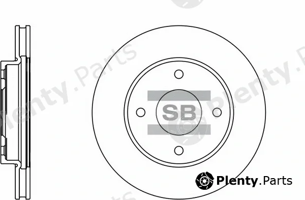Hi-Q SD4207 — Brake Disc