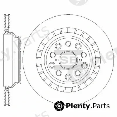 Hi-Q SD4653 — Brake Disc
