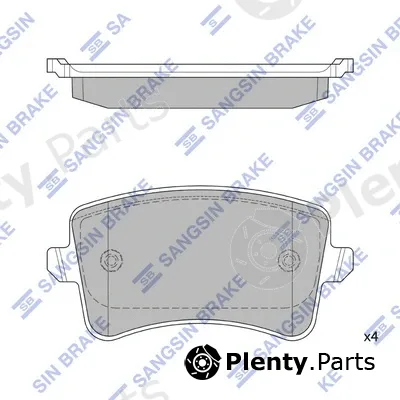 Hi-Q SP2146 — Brake Pad Set, disc brake