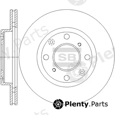 Hi-Q SD4131 — Brake Disc