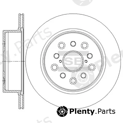 Hi-Q SD4650 — Brake Disc