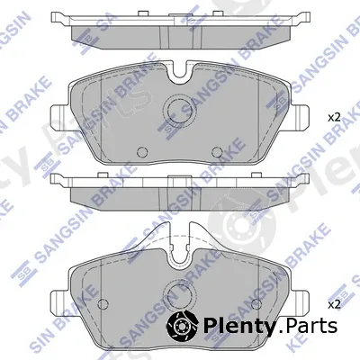 Hi-Q SP2245 — Brake Pad Set, disc brake