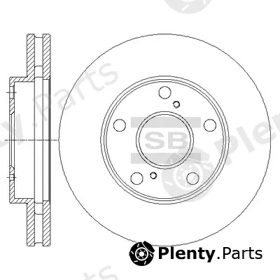 Hi-Q SD4032 — Brake Disc