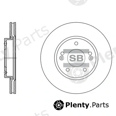 Hi-Q SD1135 — Brake Disc