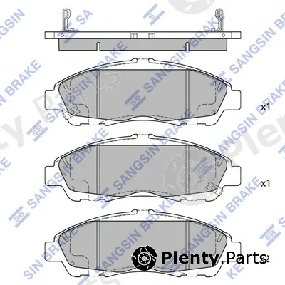 Hi-Q SP4110 — Brake Pad Set, disc brake