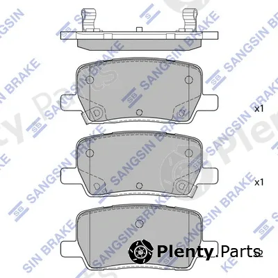 Hi-Q SP4480 — Brake Pad Set, disc brake