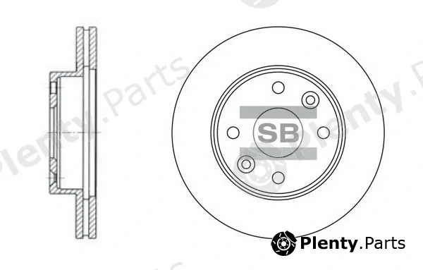 Hi-Q SD2012 — Brake Disc