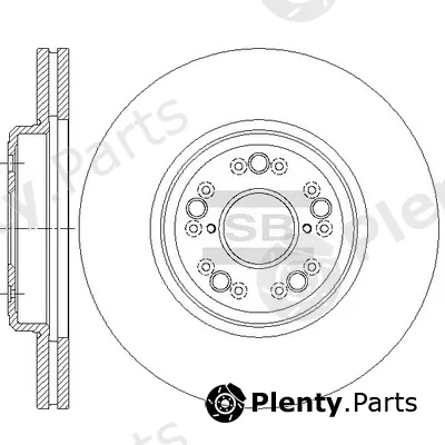 Hi-Q SD4657 — Brake Disc
