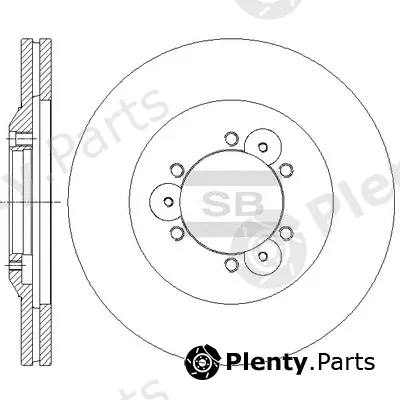 Hi-Q SD4511 — Brake Disc