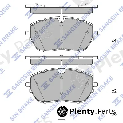 Hi-Q SP4241 — Brake Pad Set, disc brake
