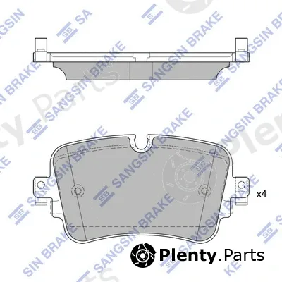 Hi-Q SP4109 — Brake Pad Set, disc brake