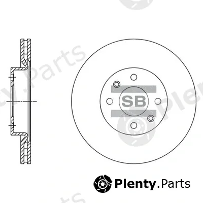 Hi-Q SD3061 — Brake Disc
