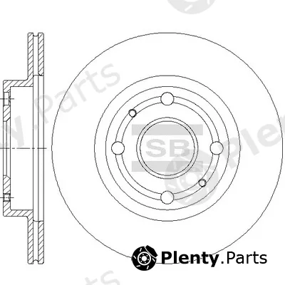 Hi-Q SD4637 — Brake Disc