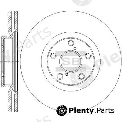 Hi-Q SD4643 — Brake Disc