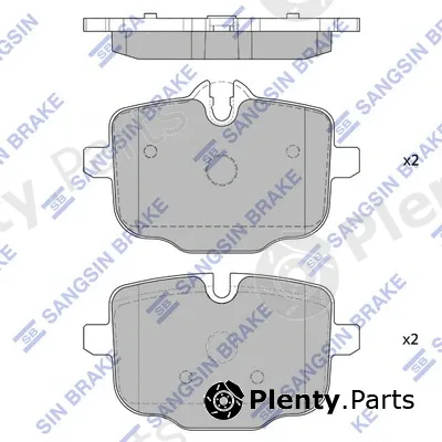Hi-Q SP1793 — Brake Pad Set, disc brake