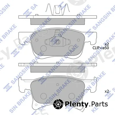 Hi-Q SP4194 — Brake Pad Set, disc brake