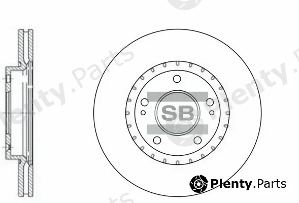 Hi-Q SD1071 — Brake Disc