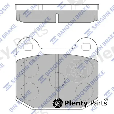 Hi-Q SP2121 — Brake Pad Set, disc brake