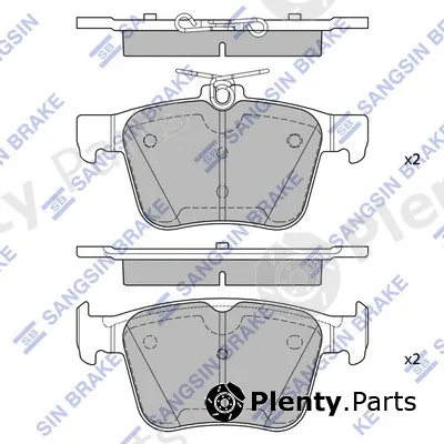 Hi-Q SP4521 — Brake Pad Set, disc brake
