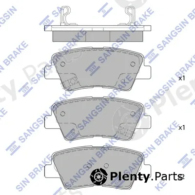 Hi-Q SP4458 — Brake Pad Set, disc brake