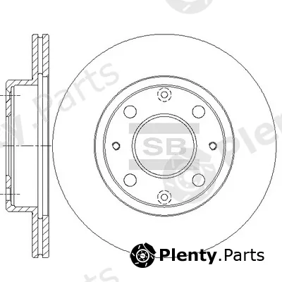 Hi-Q SD4130 — Brake Disc