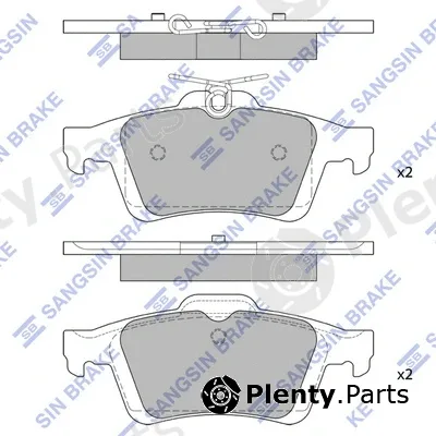 Hi-Q SP2091 — Brake Pad Set, disc brake