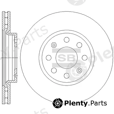 Hi-Q SD5505 — Brake Disc