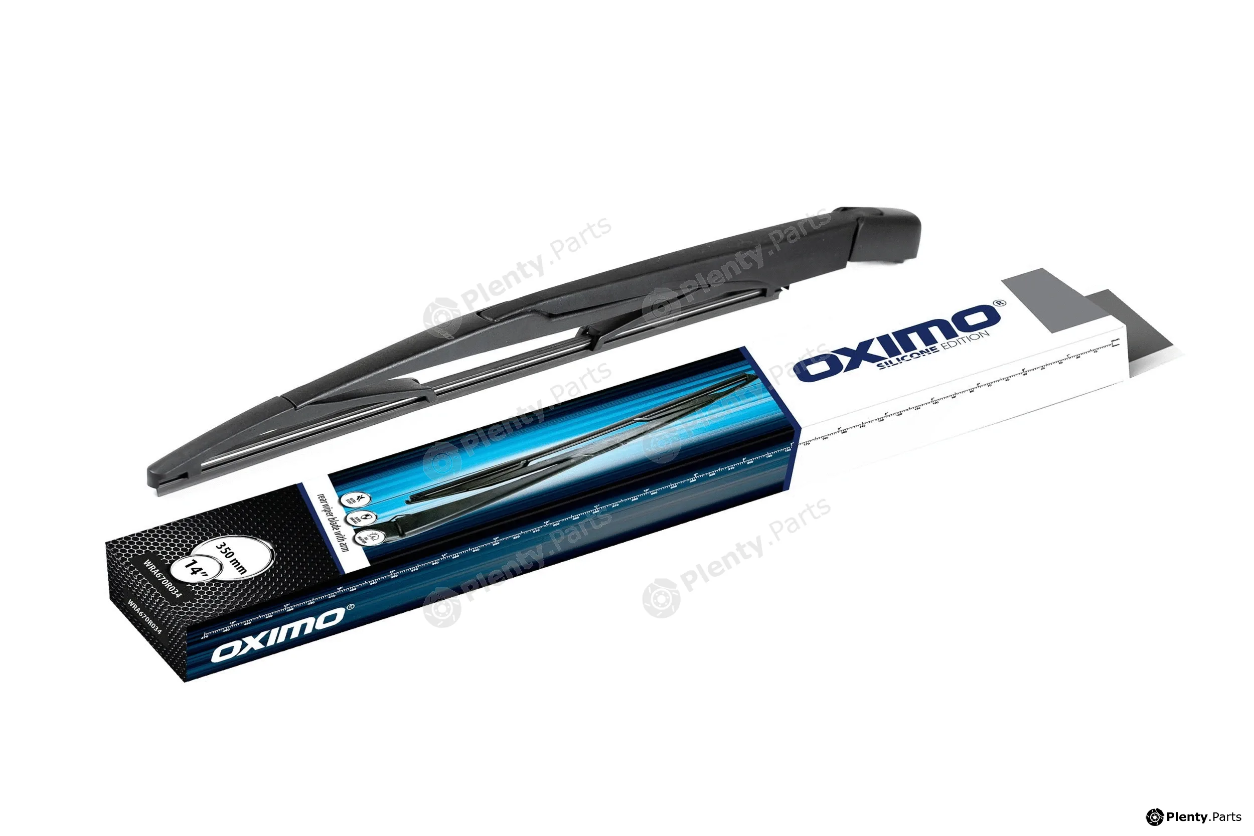 Oximo WRA670R034 — Wiper Arm, window cleaning SILICONE EDITION
