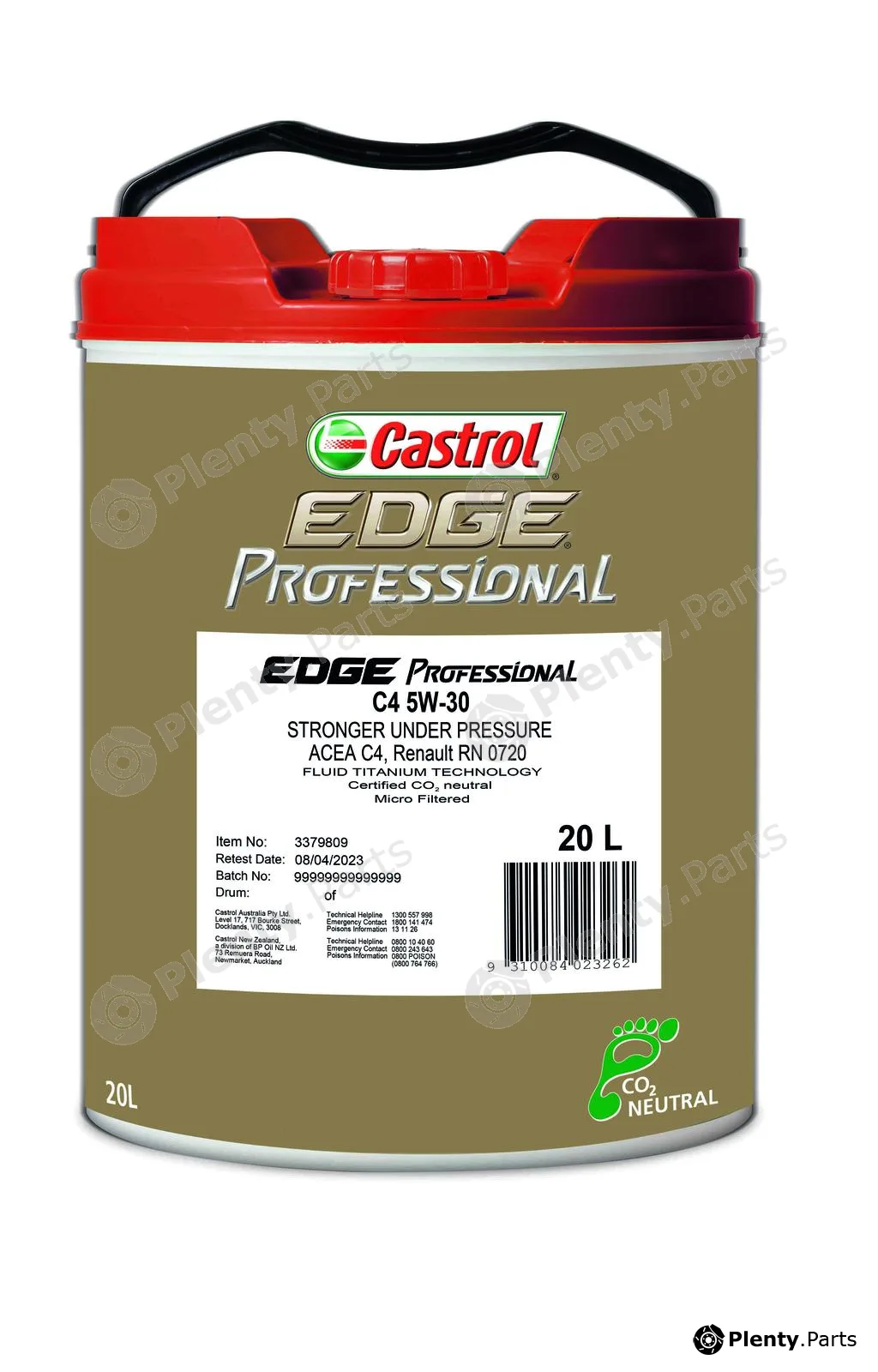Castrol-Au 3379809 — Engine Oil