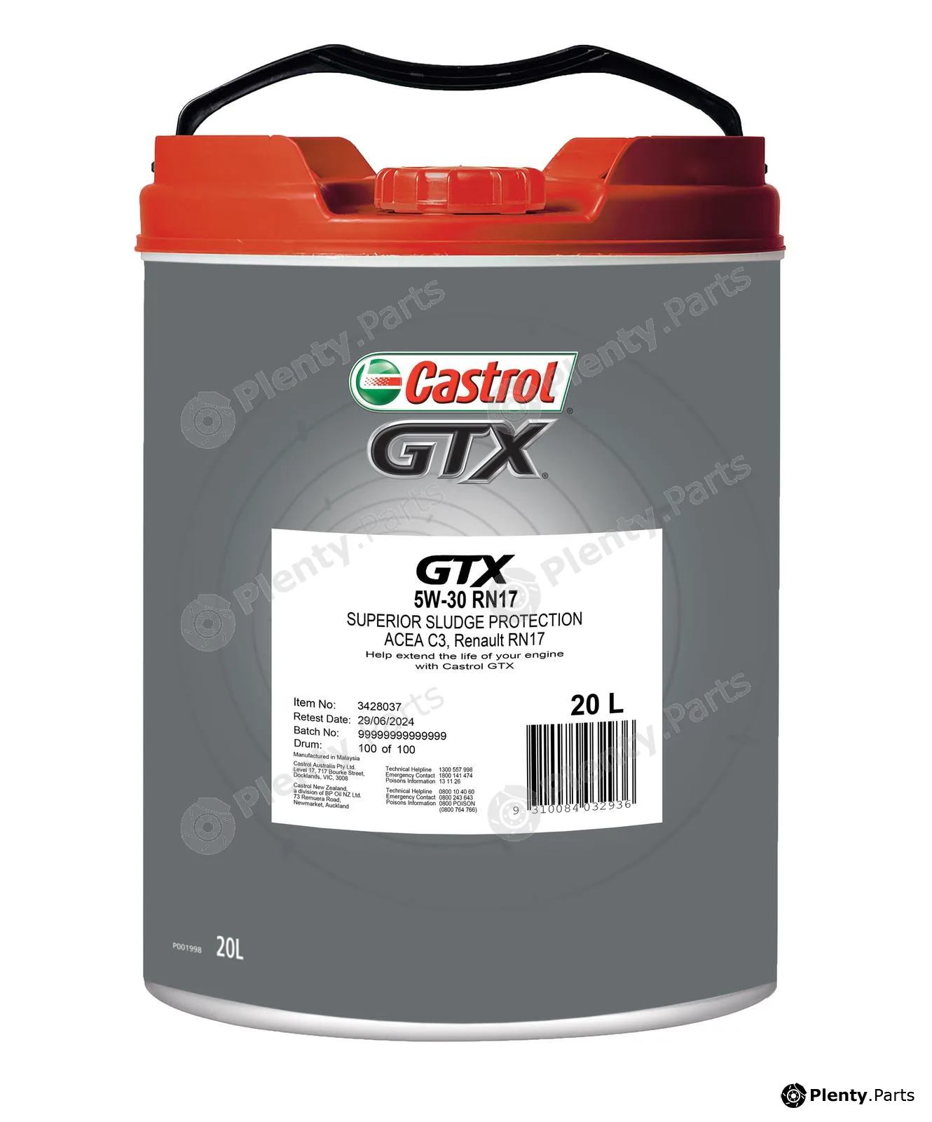 Castrol-Au 3428037 — Engine Oil