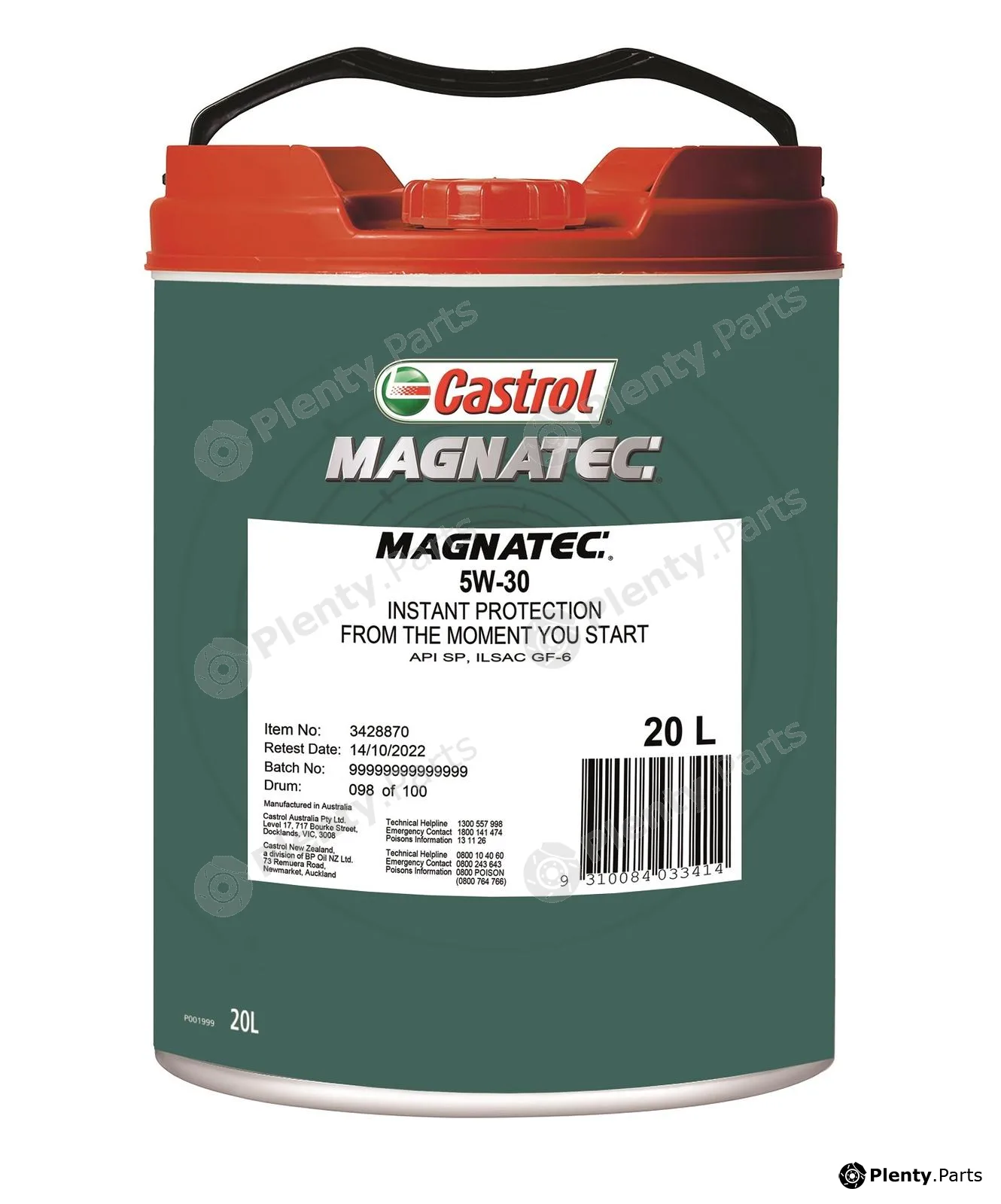 Castrol-Au 3428870 — Engine Oil