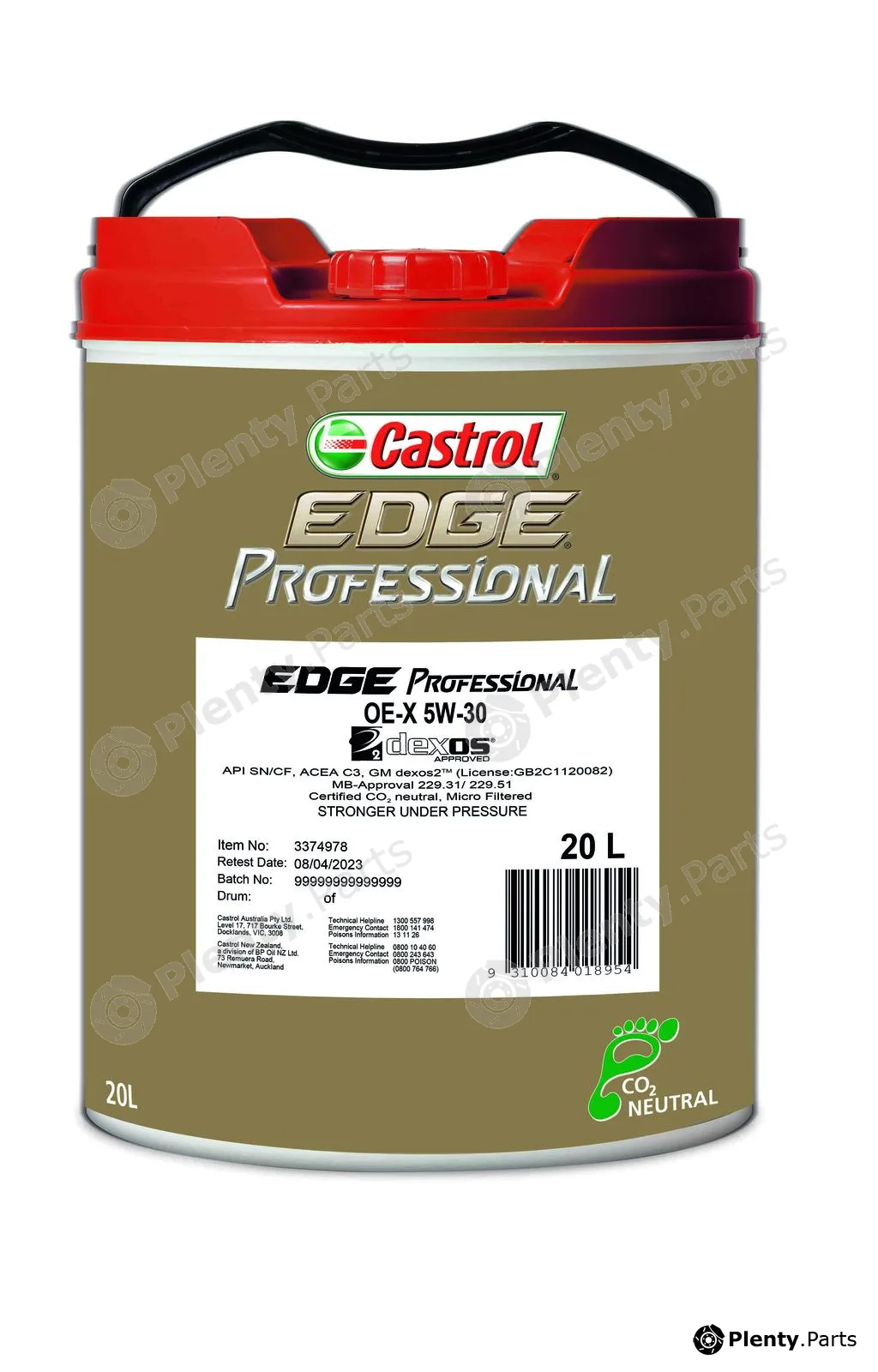 Castrol-Au 3374978 — Engine Oil