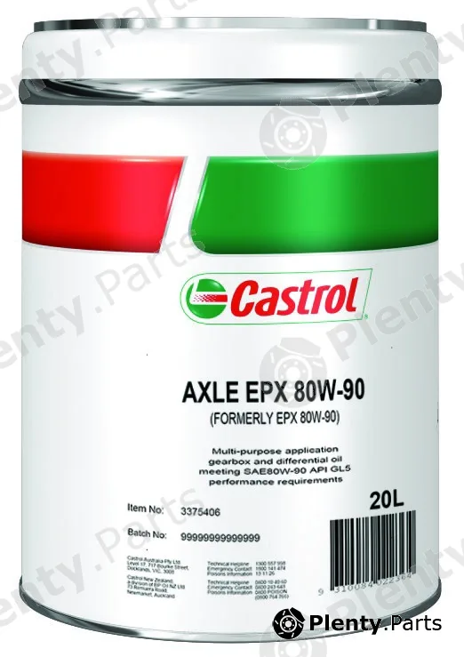 Castrol-Au 3418585 — Manual Transmission Oil