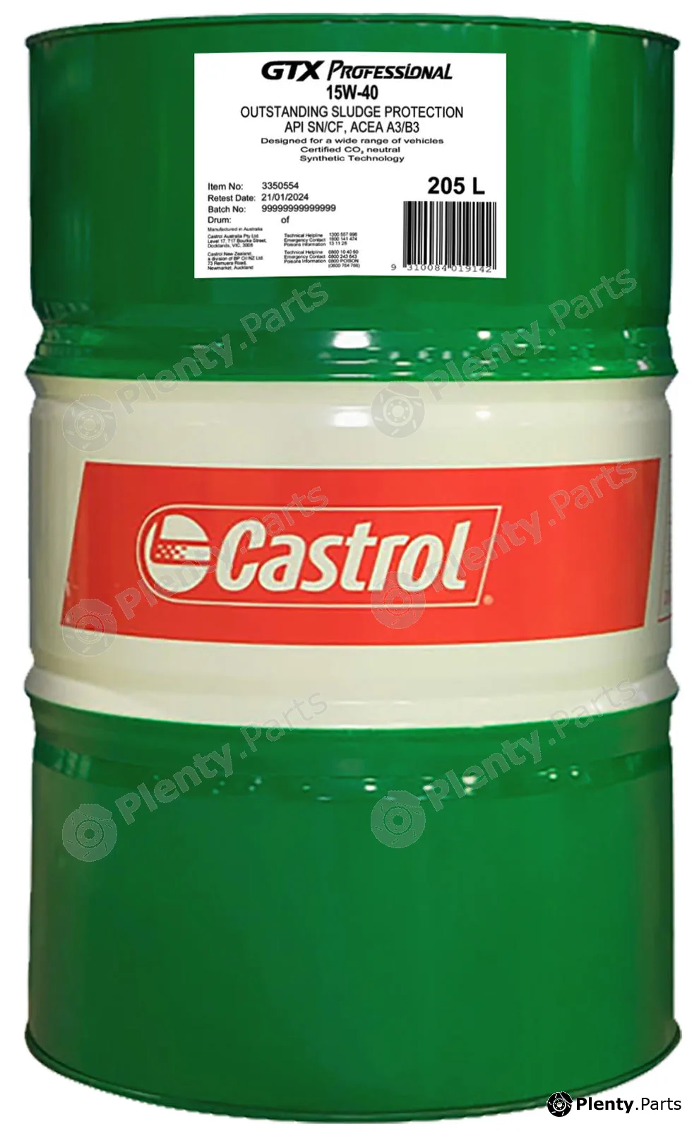 Castrol-Au 3350554 — Engine Oil
