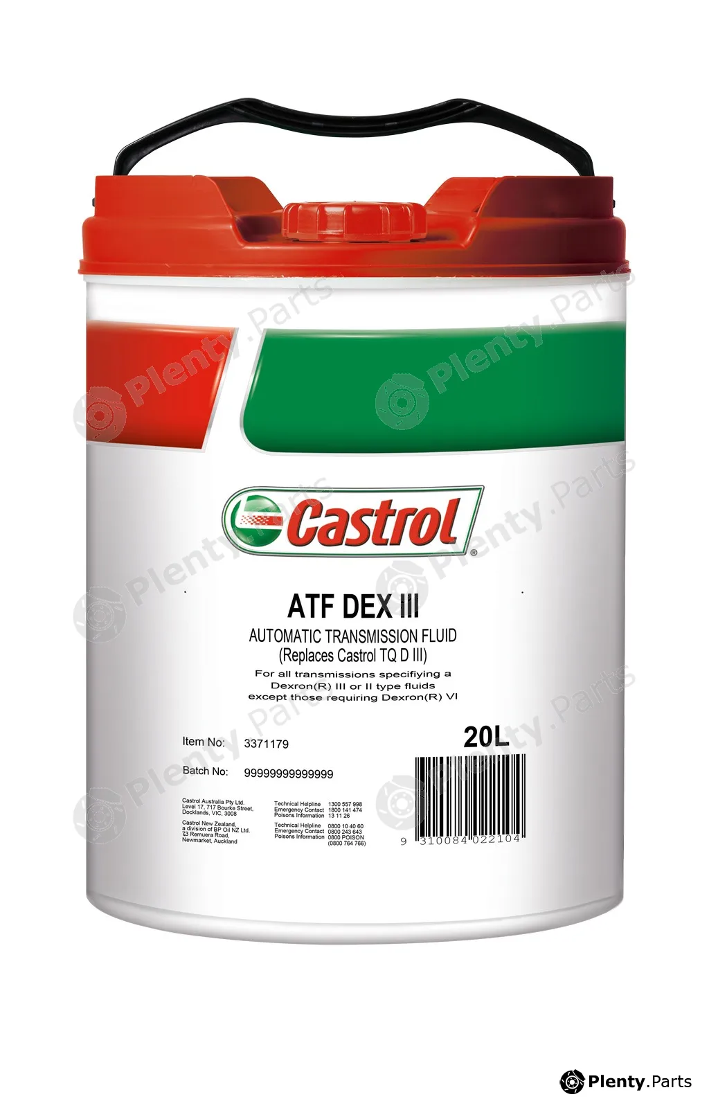 Castrol-Au 3371179 — Transmission Oil