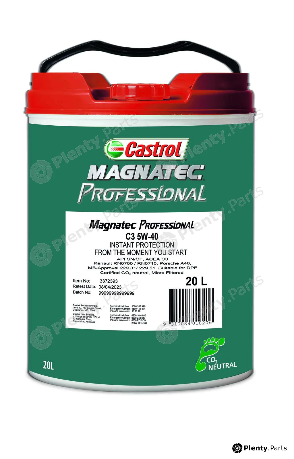 Castrol-Au 3372393 — Engine Oil