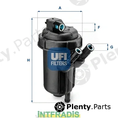 Intfradis 101052 — Housing, fuel filter