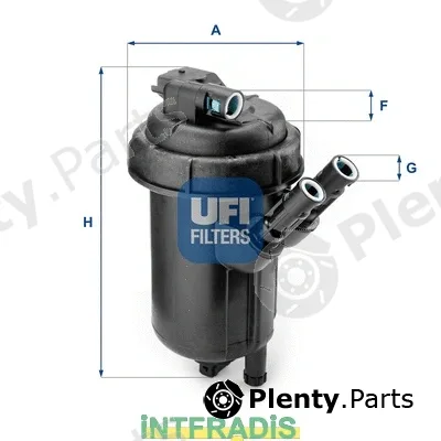 Intfradis 101051 — Housing, fuel filter